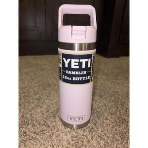 YETI: 'Rambler' 18 oz Vacuum Insulated Bottle (Pink) BRAND NEW RARE